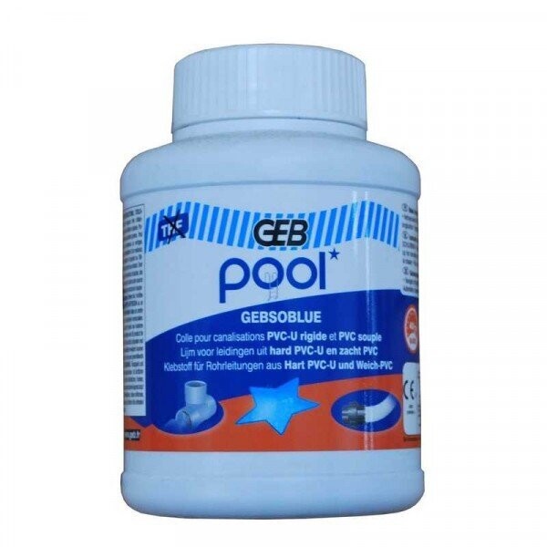 COLLE TUBE PVC PISCINE RIGIDE