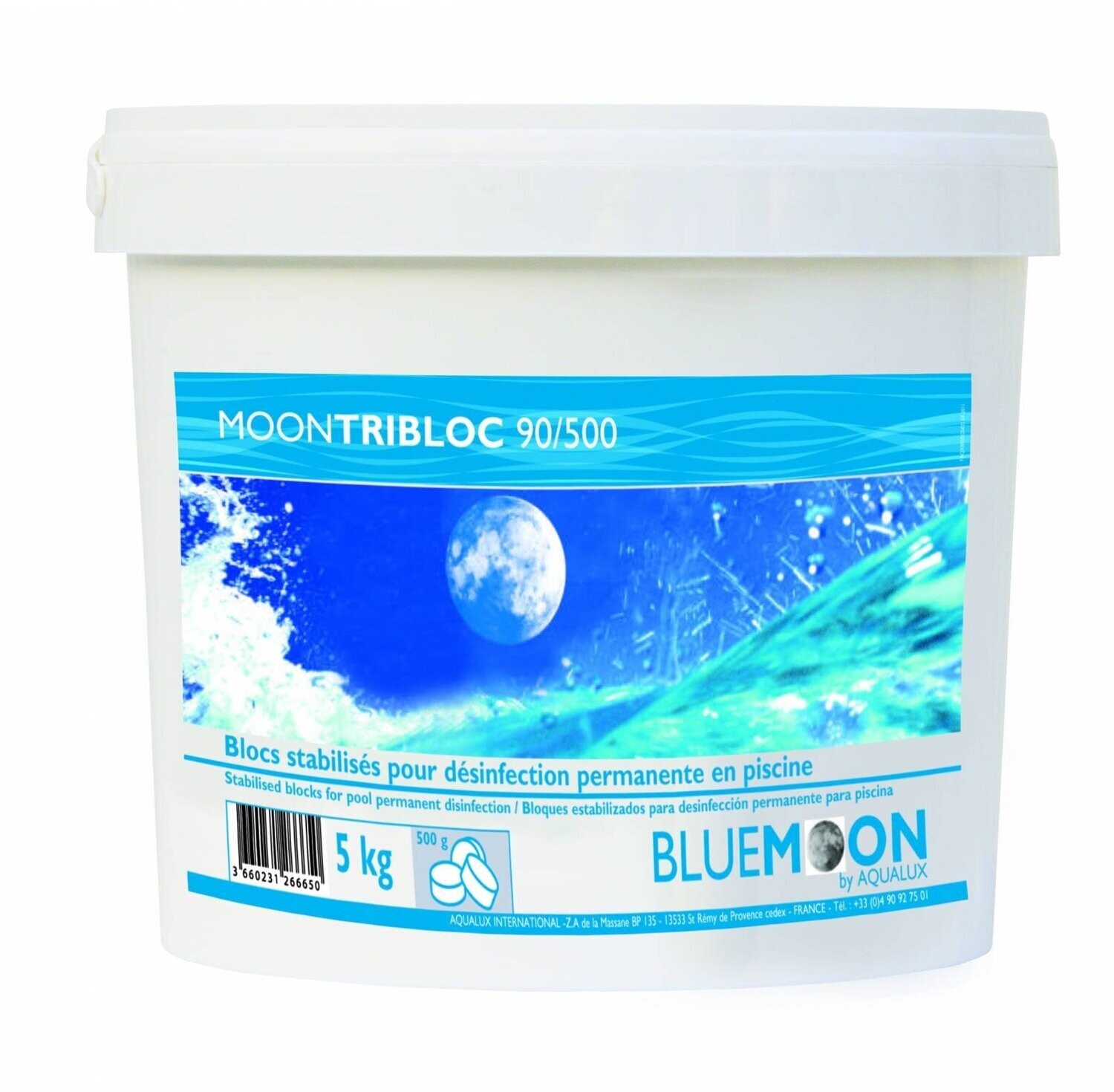 CHLORE LENT TOUTE ACTION BLUEMOON 5GK GALETS DE 250G