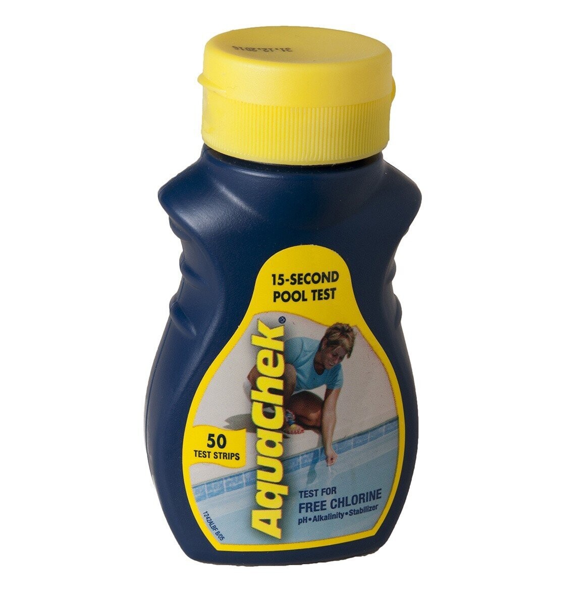 BANDELETTES D'ANALYSE CHLORE AQUACHEK JAUNE
