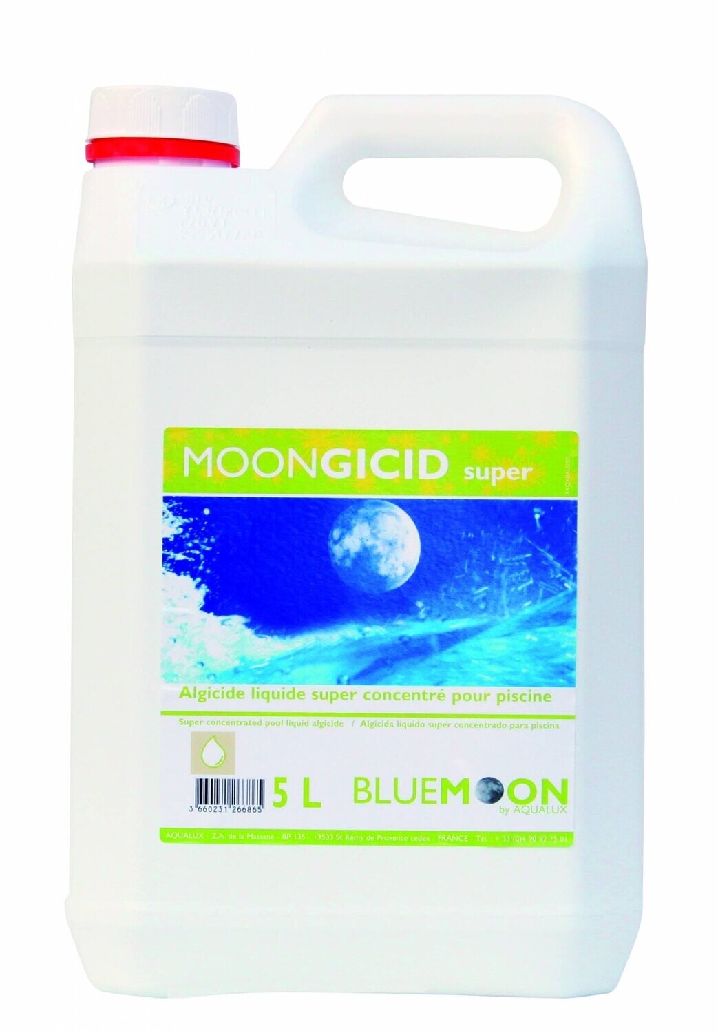 ANTI-ALGUES SUPER CONCENTRÉ BLUEMOON 5 LITRES