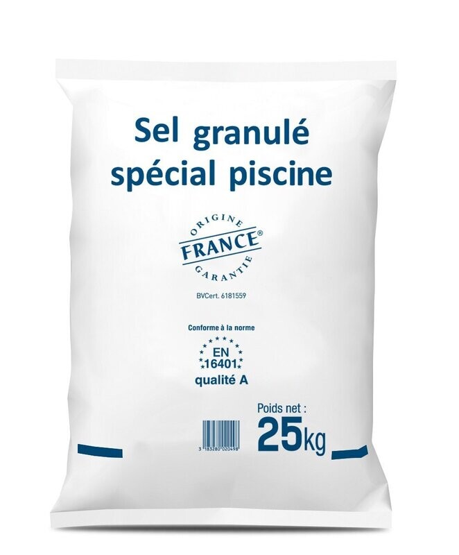 SEL GRANULÉ SAC DE 25 KG