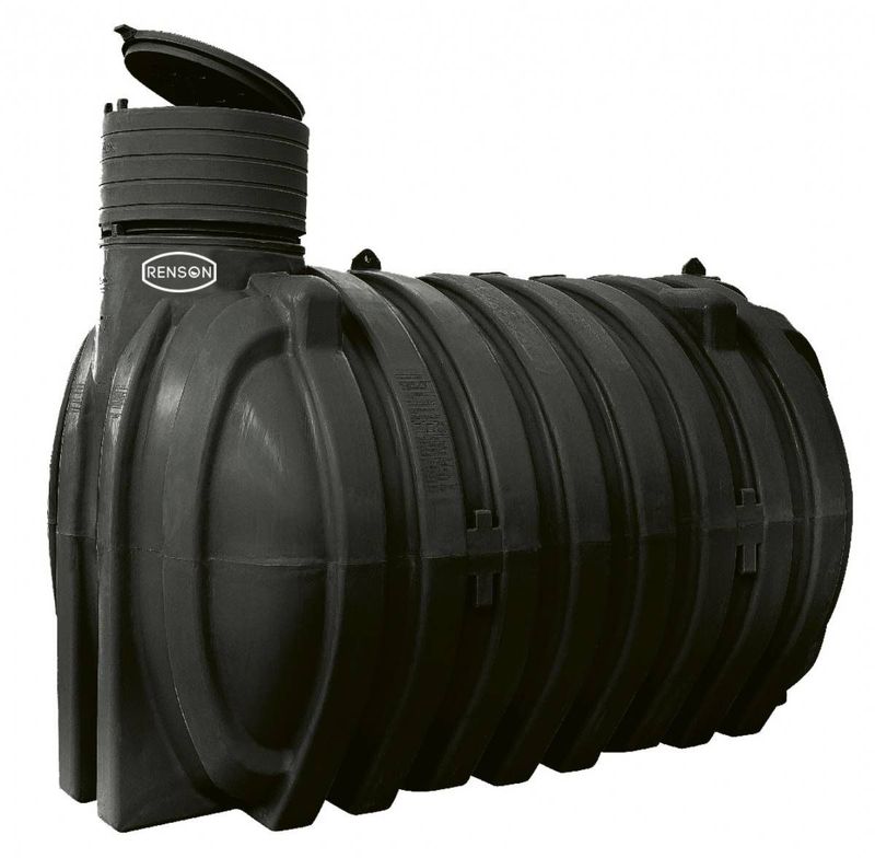 Cuve enterrable de 5000L | Avec réhausseur et filtre