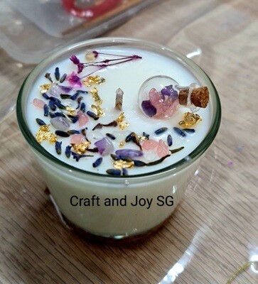 Personalized Scented Soy candle making workshop