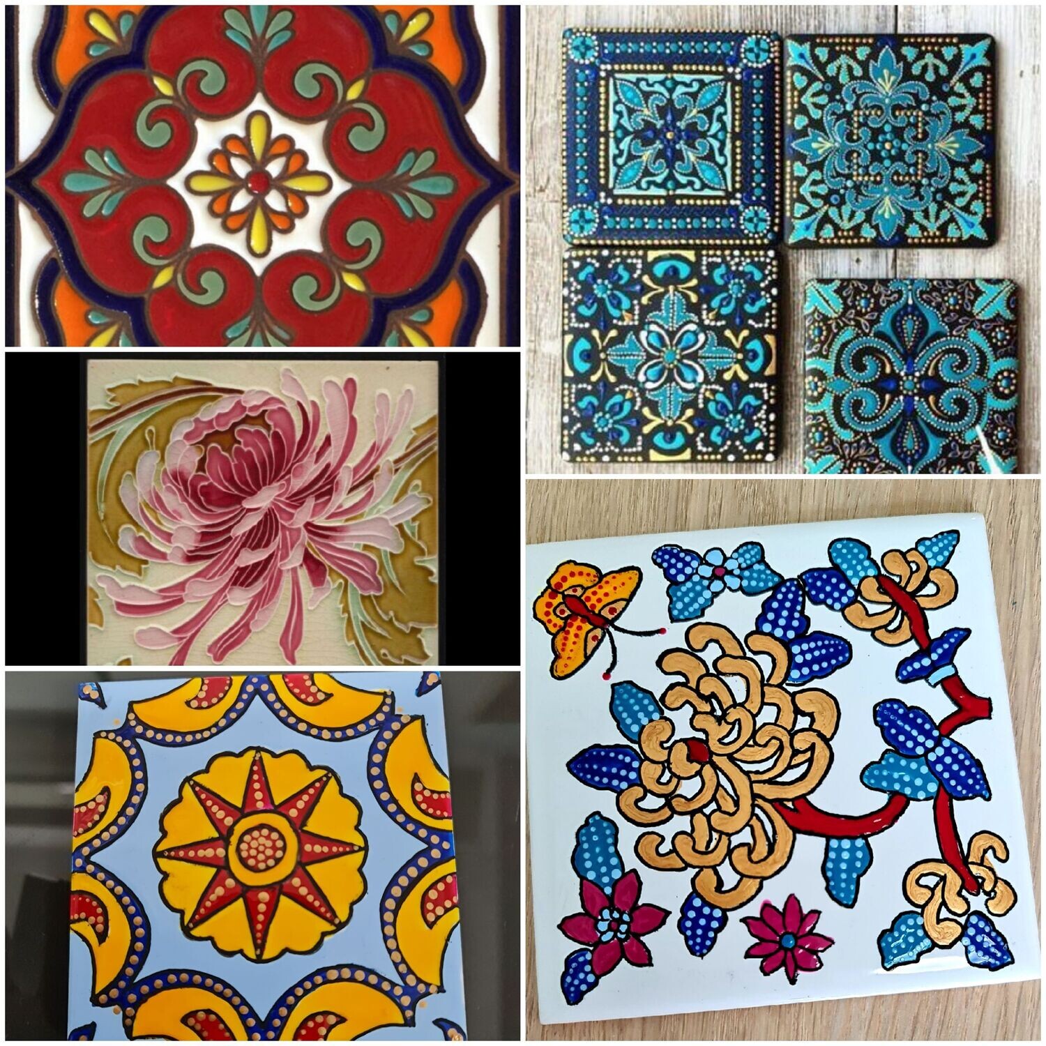 Tile Painting workshop (Physical)