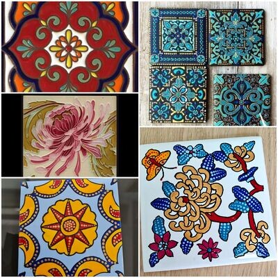 Tile Painting workshop (Physical)