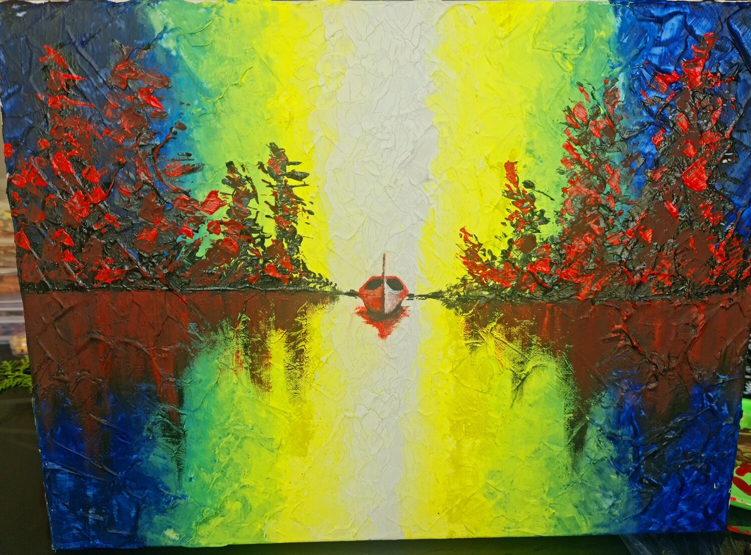 Acrylic painting workshop