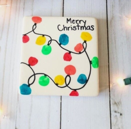 Christmas Tile Painting workshop (Physical)