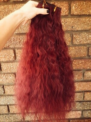 Voluminous 4 Piece Synthetic Clip-in Extensions