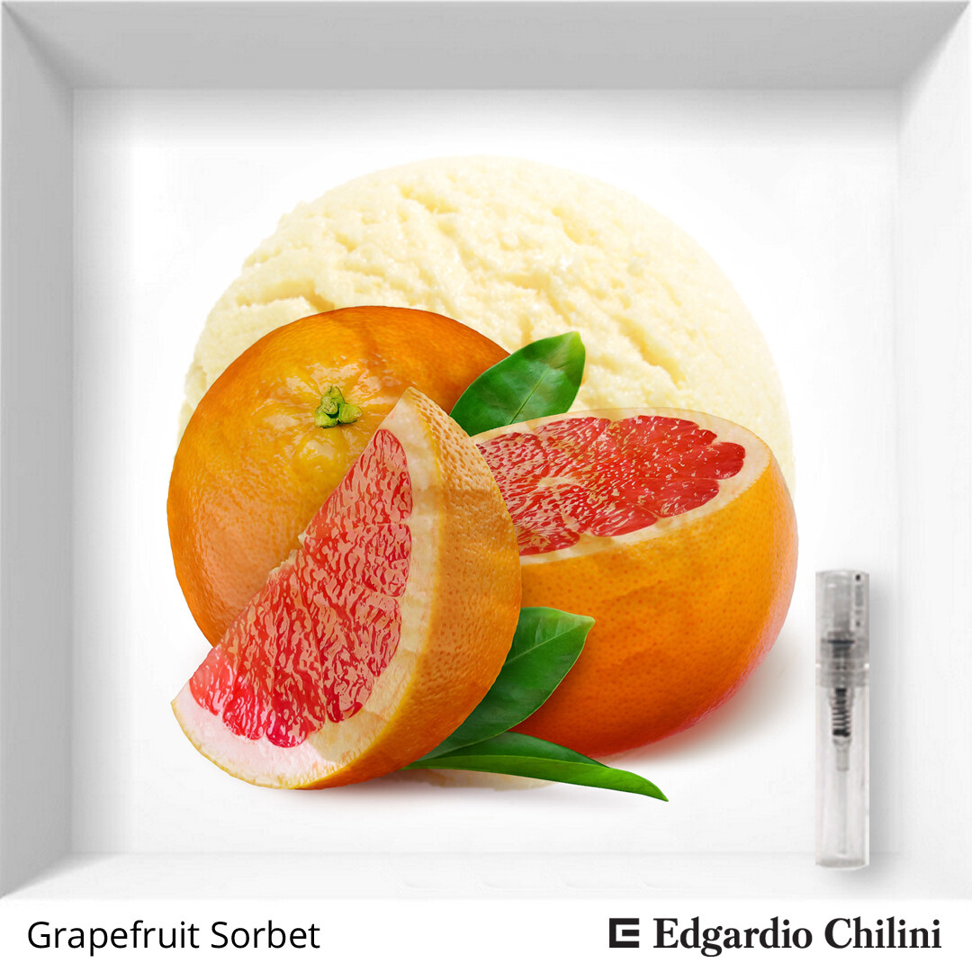 Edgardio Chilini Grapefruit Sorbet sample