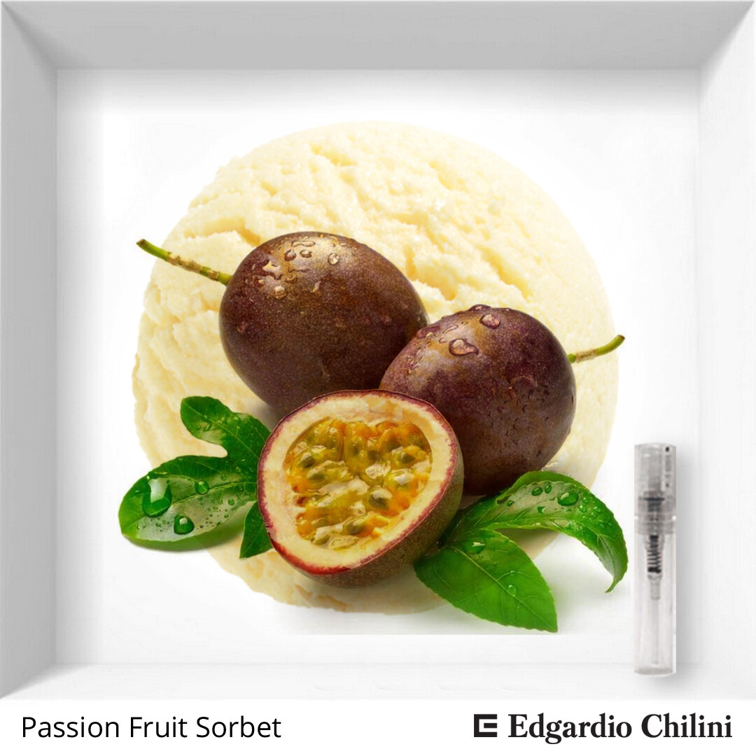 Edgardio Chilini Passion Fruit Sorbet sample