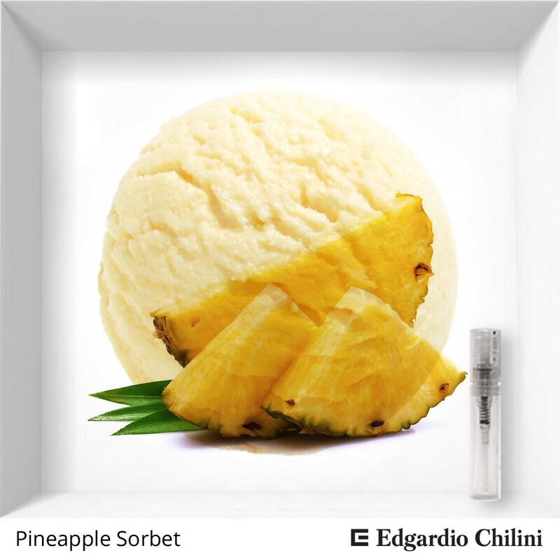 Edgardio Chilini Pineapple Sorbet sample