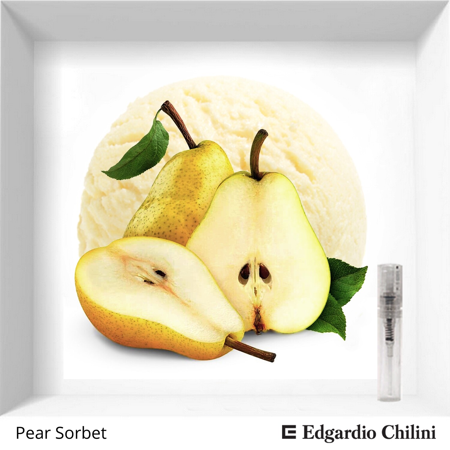Edgardio Chilini Pear Sorbet sample