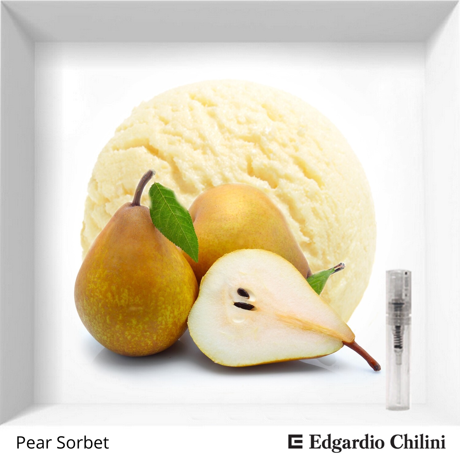 Edgardio Chilini Pear Sorbet sample