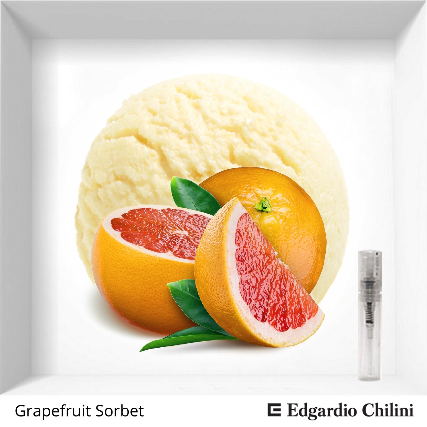 Edgardio Chilini, Grapefruit Sorbet, citrus spicy fragrance, 2 ml