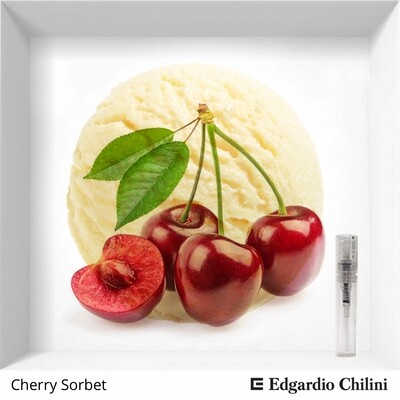 Edgardio Chilini Cherry Sorbet sample
