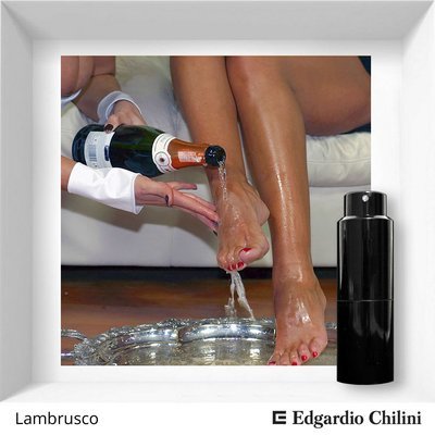 Edgardio Chilini, Lambrusco, bright fruity fragrance