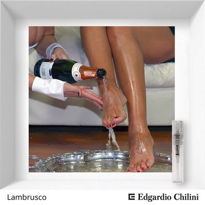 Edgardio Chilini Lambrusco sample