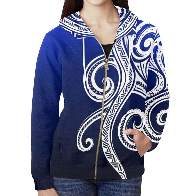 Sweat à capuche avec zip Femme