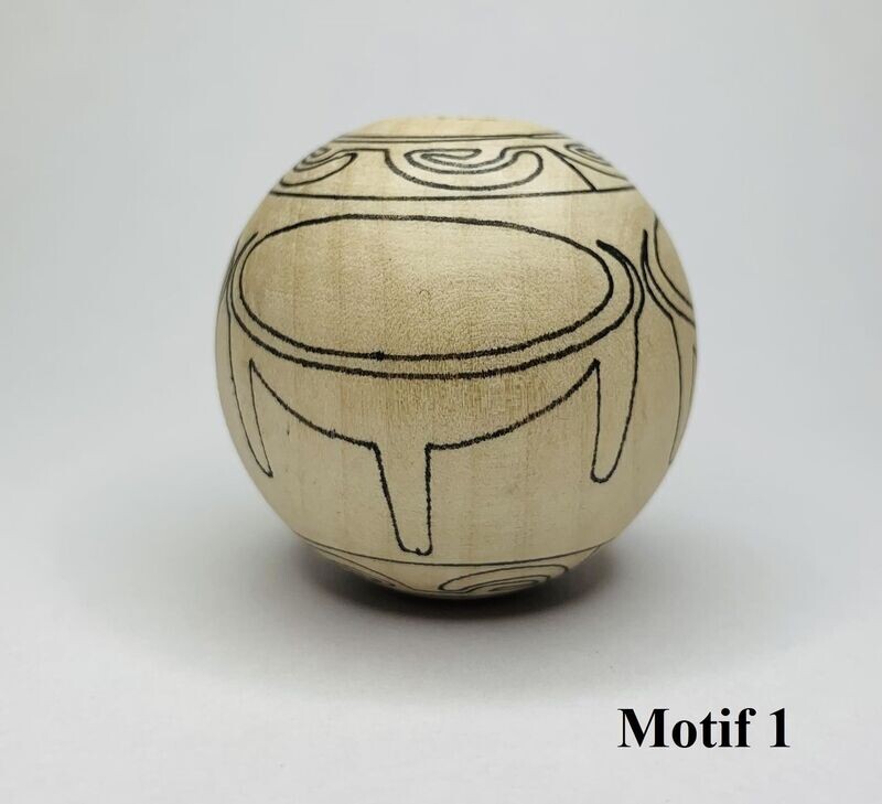 Perle motif 35mm
