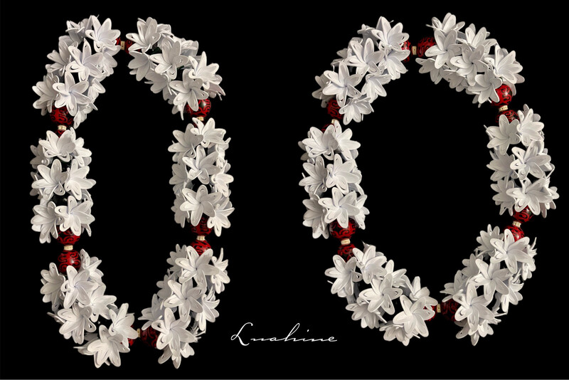 Collier de fleurs 01