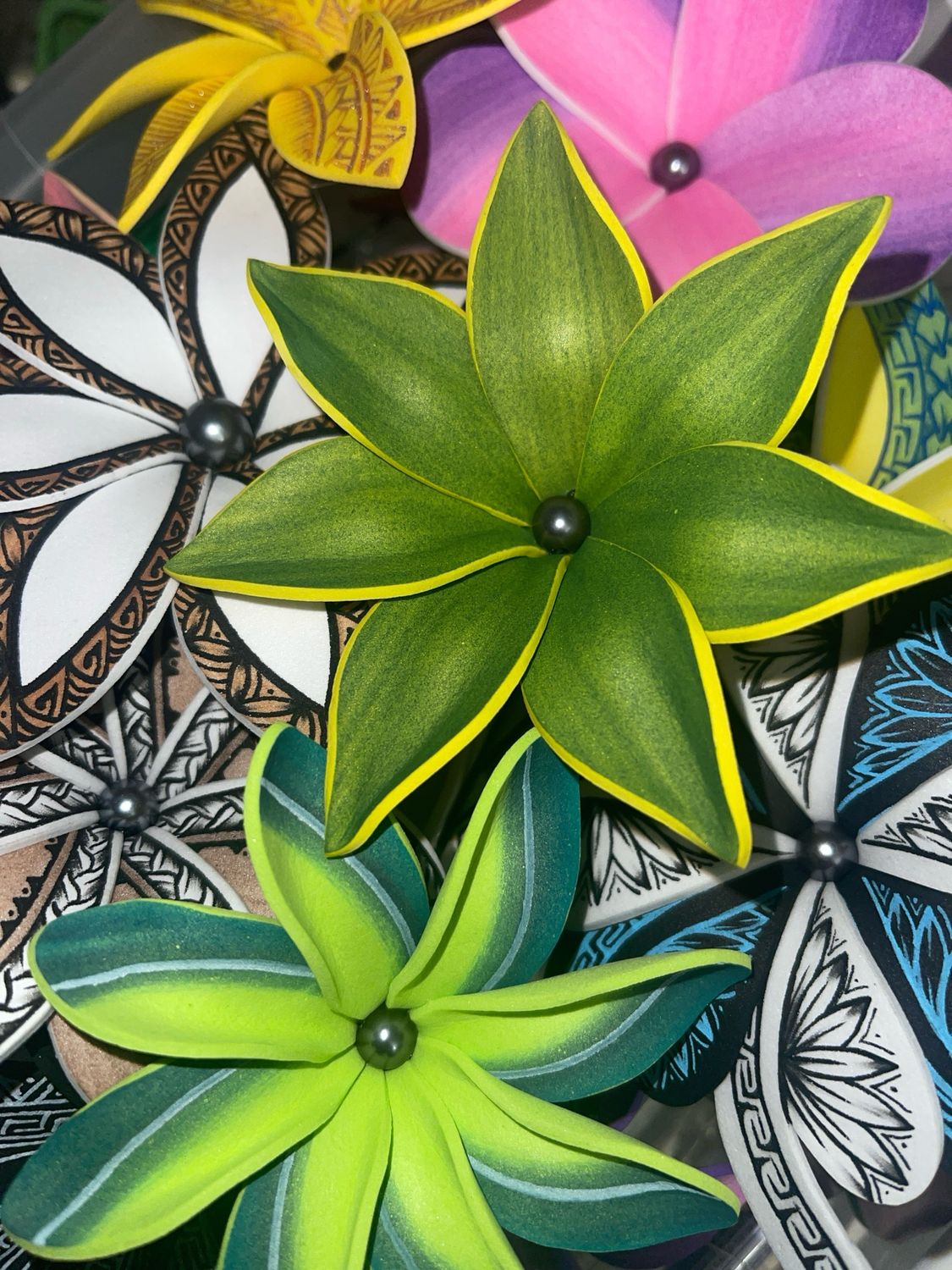 9 fleurs
