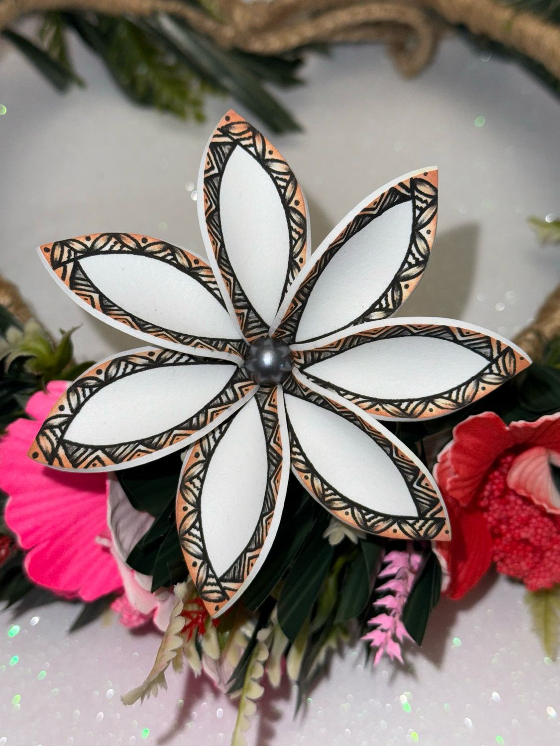 Couronne + 12 fleurs Couronne + 12 fleurs