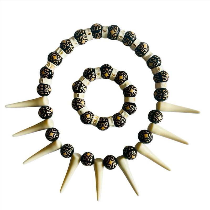 Ensemble collier et bracelet femme