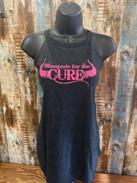 Black High Neck Tank