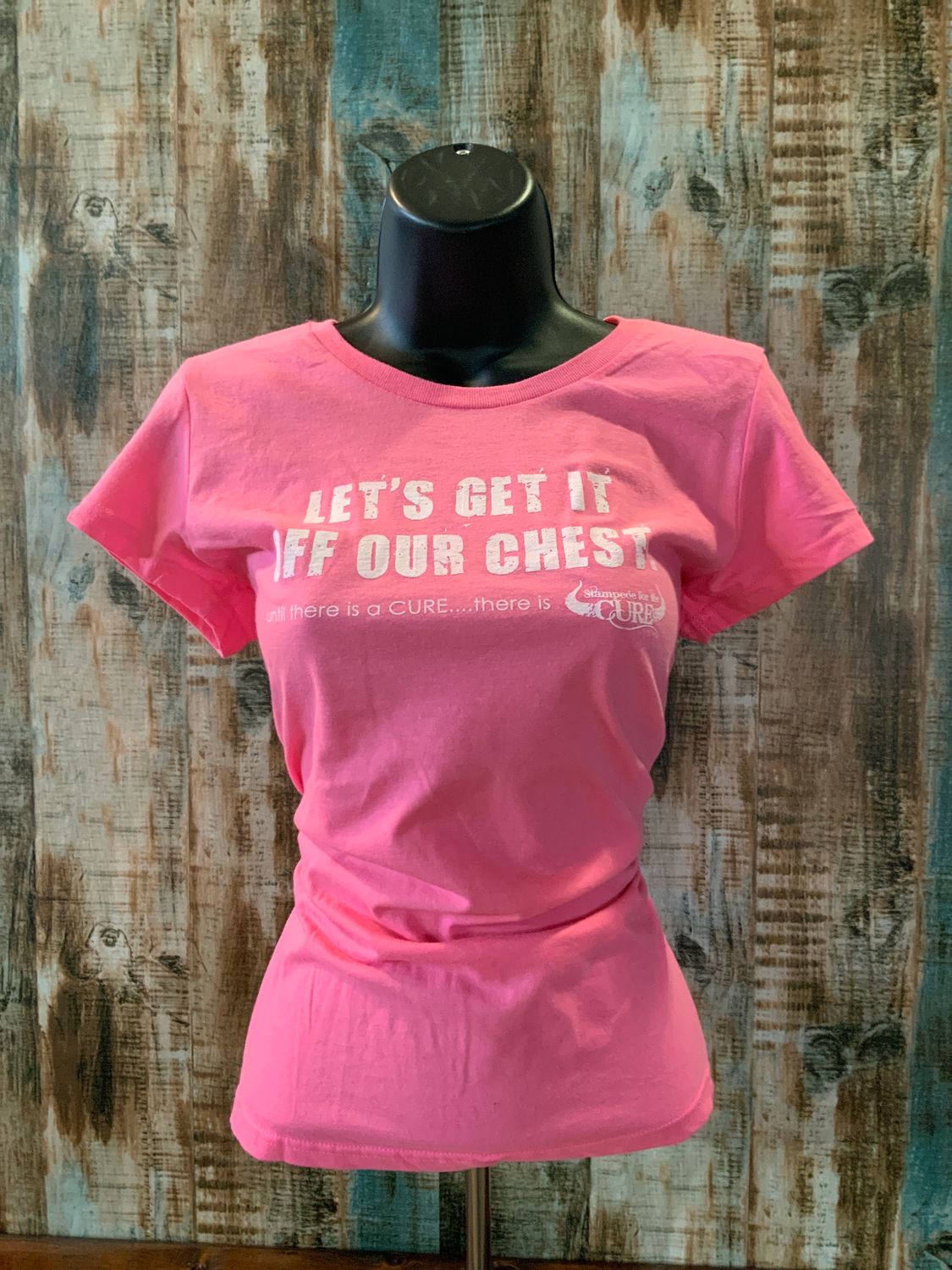 Let's Get It Off Our Chest Tee