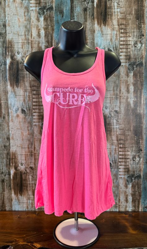 Neon Pink Racerback Tank