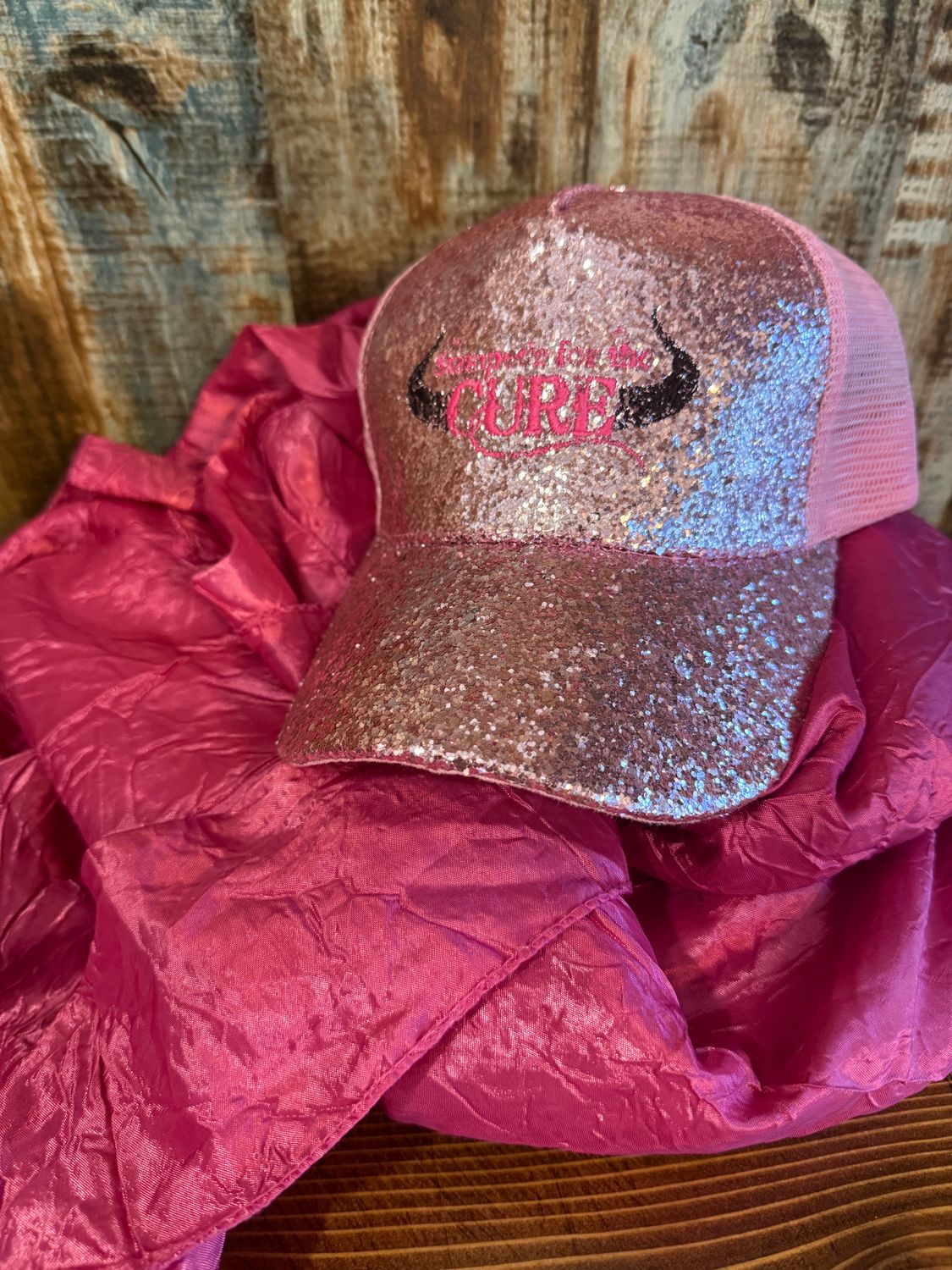 Pink Sparkle Hat