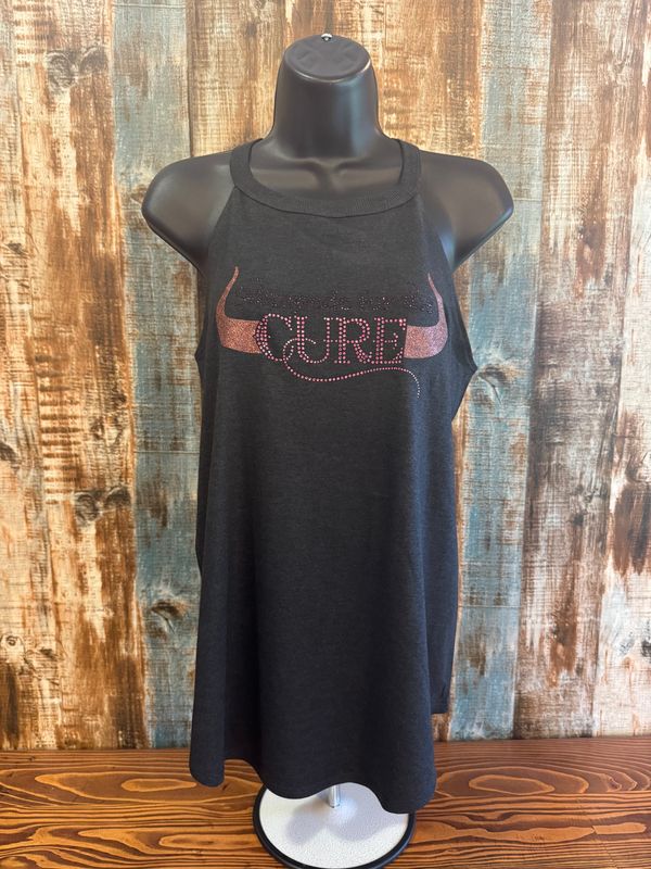 Black (bling) tank