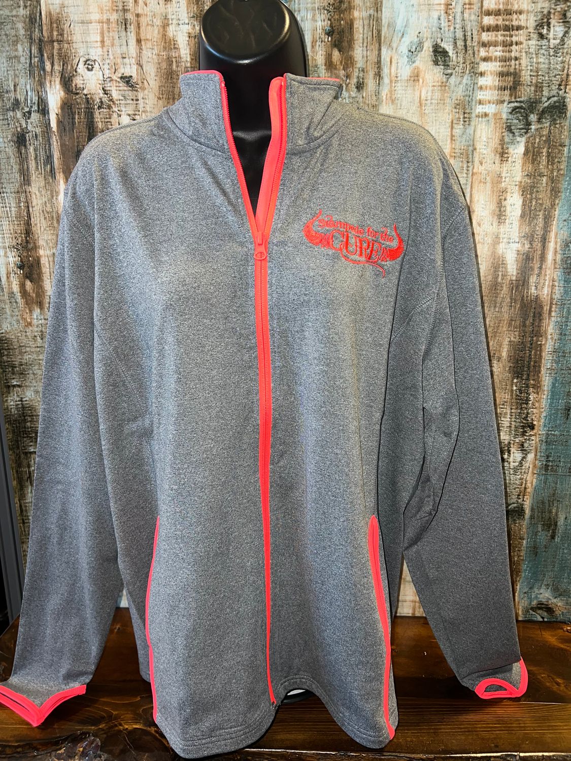 Grey Zip Up