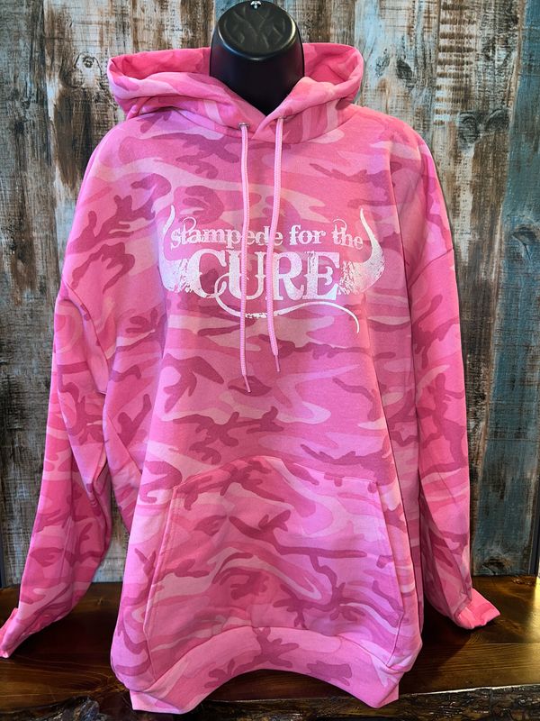 Pink Camo Hoodie