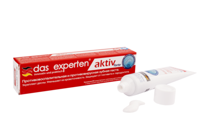 Das Experten AKTIV FORTE противовоспалительная противовирусная зубная паста 70 мл
