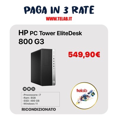 HP Elite Desk 800 G3