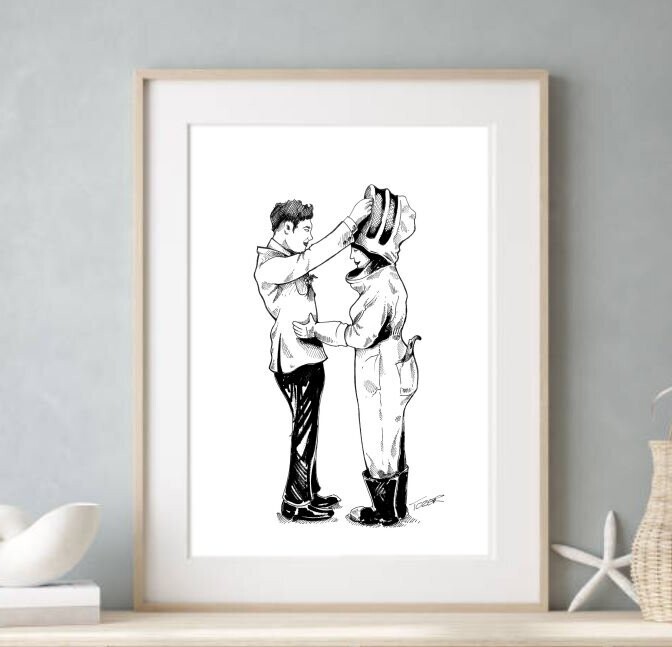 You May Now Kiss The Keeper Print