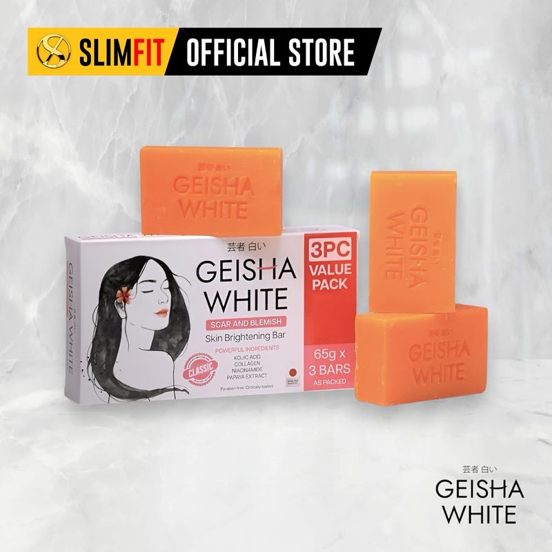 Geisha White Classic Soap