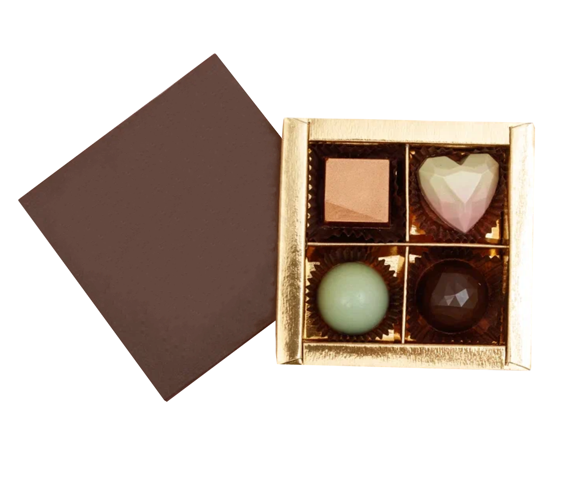 Феодора", набор шоколадных конфет ассорти ручной работы > Гастрономические  подарки VioChoco - шоколад и конфеты ручной работы