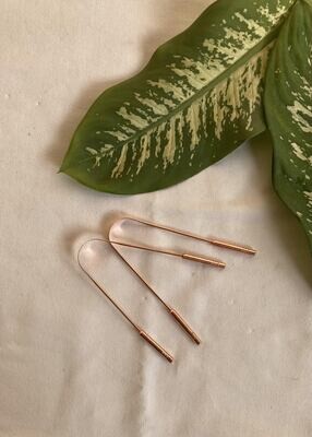 indian choices Copper Tongue Cleaner  
(Pack of 2)