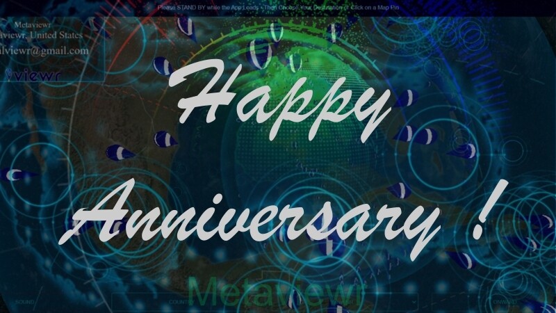 Happy Anniversary !
You in the ~ Metaviewr Metaverse