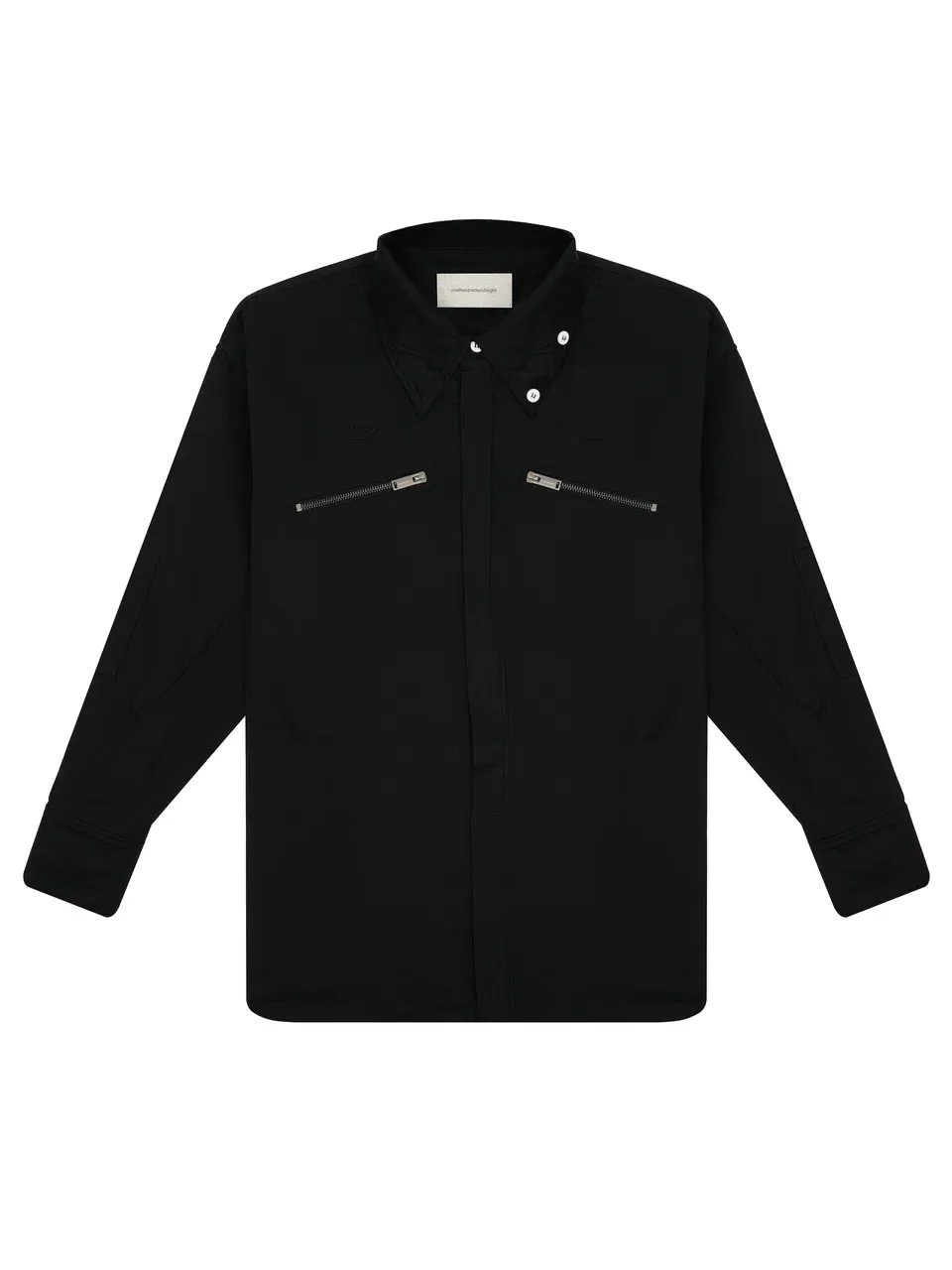 Рубашка «002» черная, размер: S