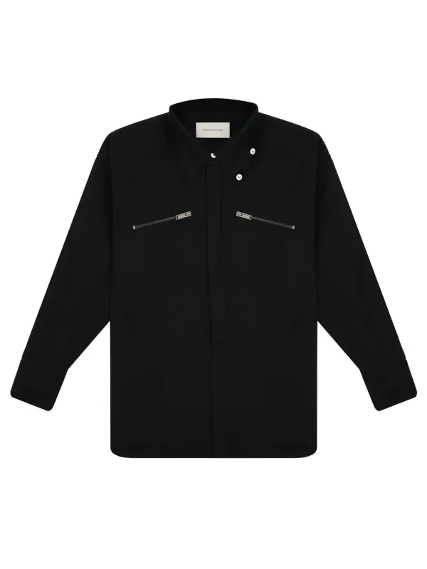 Рубашка «002» черная
