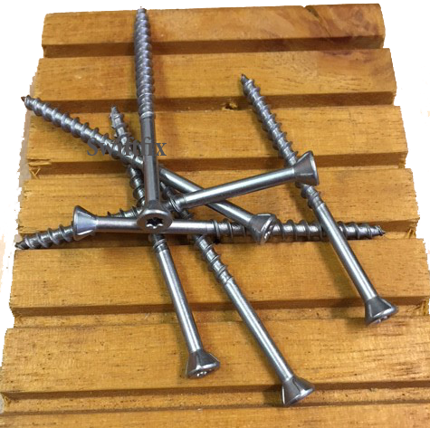 LANDSCAPE SCREWS GREEN COATED 800 x 50mm 60mm 70mm 80mm 90mm 100mm DECKING