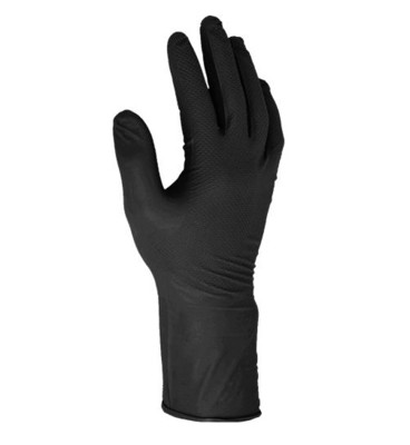 Warrior Fishscale Black Grip Glove (Box of 50)
