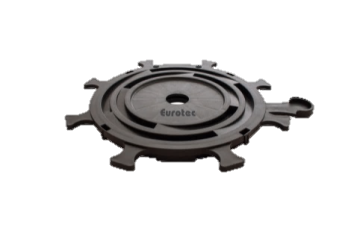 Eurotec Profi Line XXS -   Feet with Adaptors - 10 -15mm