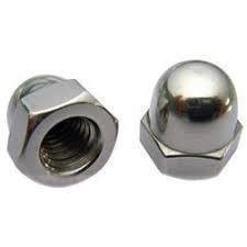 M20 FASTENERS DIN1587 Dome Nuts Bright Zinc Plated M16 