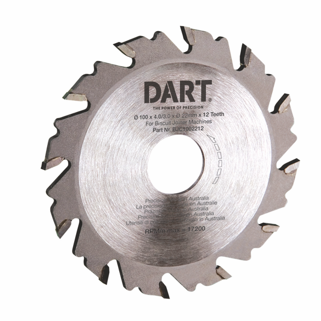 102mm x 22mm Bore x 12 Teeth Biscuit Cutting Blade ATB