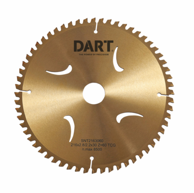 300mm x 30mm Bore x 100 Teeth Gold Aluminium Saw Blade TCG