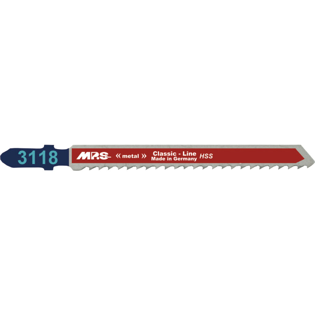 75/100mm x 8TPI MPS Jigsaw Blade T127D HSS Pack of 5
